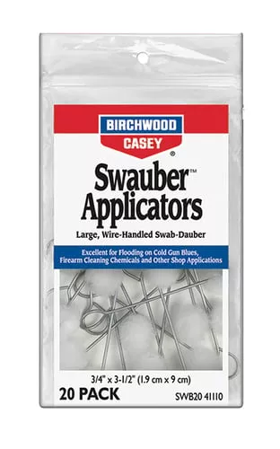 Birchwood Casey 41110 Swauber Applicators20 Per Package