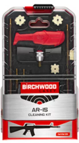 Birchwood Casey Cleaning Kit, Fits AR-15, 22 Piece Comprehensive Kit, Custom Handle BC-ARCLN-KIT