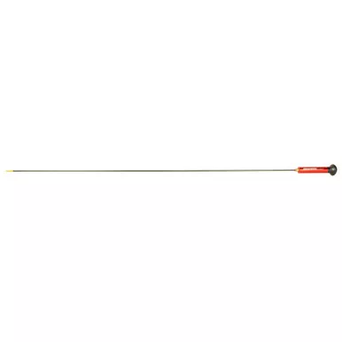 Birchwood Casey Premium Carbon, One Piece Cleaning Rod, 36", For .270-.50 Caliber Bores, Black/Red BC-41442