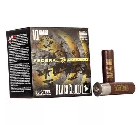 Black Cloud 10ga #2 46gr 89mm FC Steel 25 Rounds