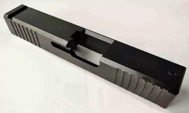 Black Nitride Slide - Front and Rear Serrations for Glock 26 Pistols