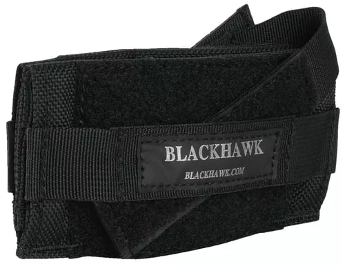 Blackhawk 40FB02BK Flat BeltOWB Black Cordura Belt Loop Fits Most Pistols/Sm & Med Revolvers Ambidextrous