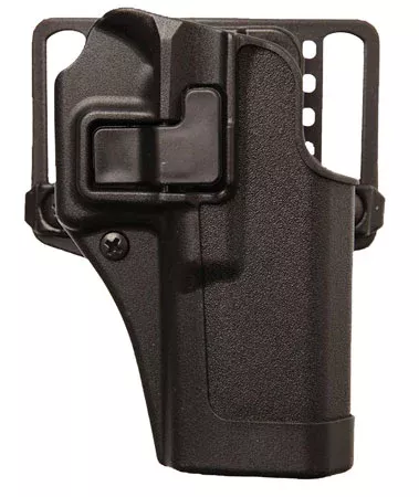 Blackhawk 410561BKR Serpa CQC OWB Size 61 Matte Black Polymer Belt Loop/Paddle Fits Sig P250/P320 Right Hand