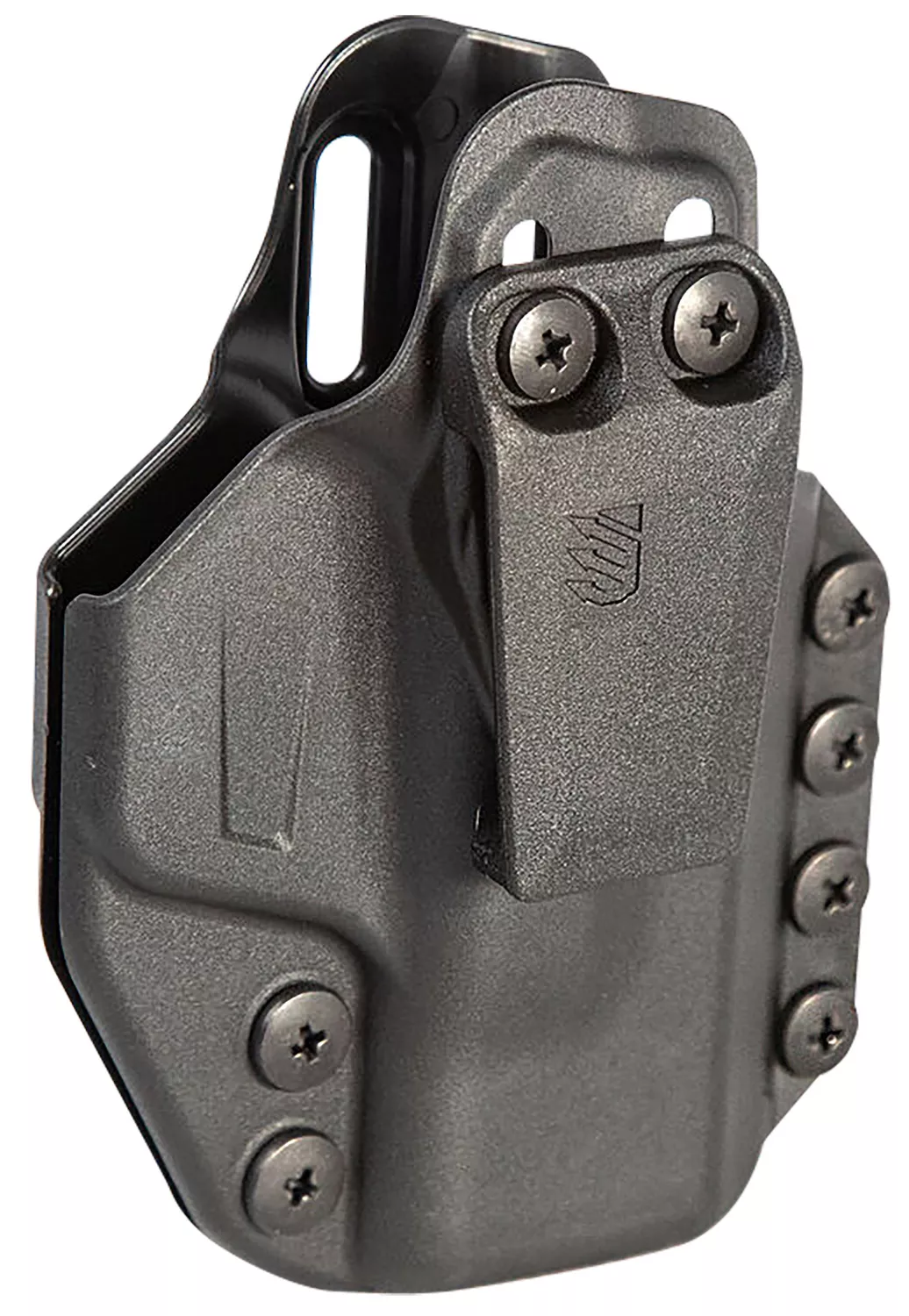 Blackhawk 416000BK StacheIWB Size 00 Black Polymer Belt Clip Compatible w/Glock 17/22/31/47 Ambidextrous