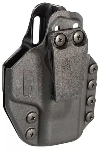 Blackhawk 416068BK StacheIWB Size 68 Black Polymer Belt Clip Compatible w/Glock 43/43X Springfield Hellcat Ambidextrous