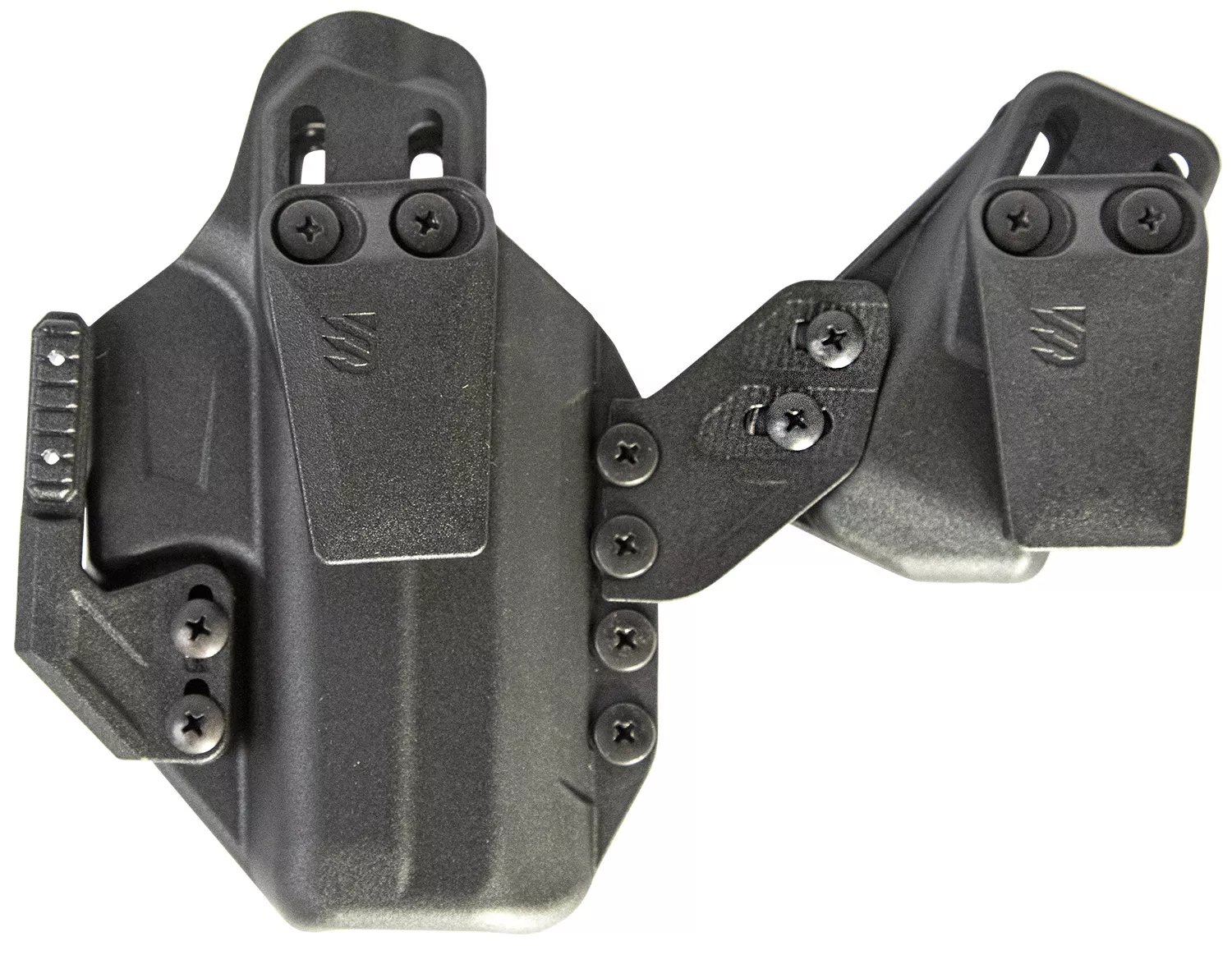 Blackhawk 416163BK StacheIWB Size 63 Black Polymer Belt Clip Fits S&W Shield 9/40 Ambidextrous