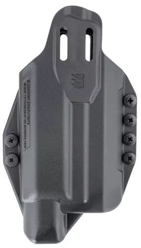 Blackhawk 416200BK StacheIWB Size 00 Black Polymer Belt Clip Compatible w/Glock 17/19/22/23/45Belt 1.50" Wide Ambidextrous