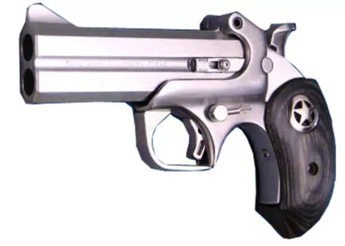 Bond Arms Ranger Break Action Derringer – 45 Caliber, 4.25 Inch Barrel, Stainless Steel, Satin Stainless Steel