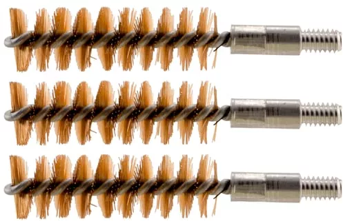 Bore Tech BTBP40003 Bronze Pistol Brush 40 Cal 3 Pack