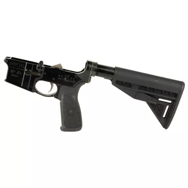 Bravo Company Bravo Company Factory Blem Complete Lower Receiver in Black, Part Number BCMLRG-RMS-STK-MOD-3-BLK-COSMO