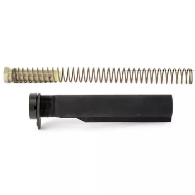 Bravo Company Stock Hardware Mount Kit, Fits AR Rifles, Mil-Spec Buffer Tube, Stock Kit Contains Buffer, Tube, Spring, & Hardware, Black