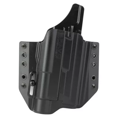 Bravo Concealment BCA Light Bearing - Outside Waistband Holster, S&W M&P 9/40, Right Hand, Black