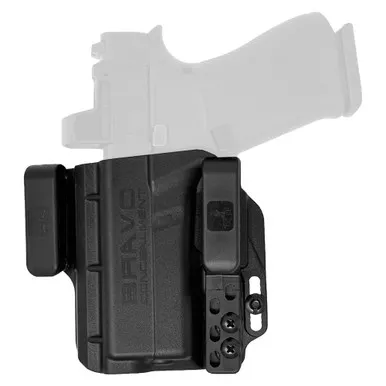 Bravo Concealment Torsion - Inside Waistband Holster, Fits Glock 43/43X, Left Hand, Black