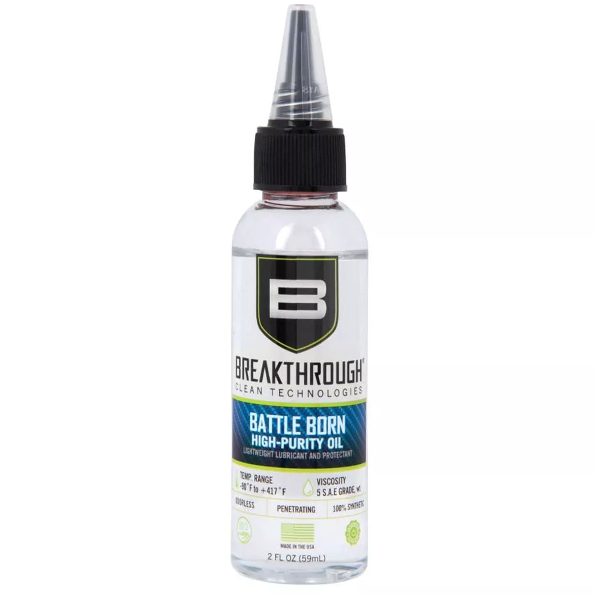 Breakthrough Clean Technologies Battle Born High Purity Oil – 2Oz Bottle – BTO-2OZ