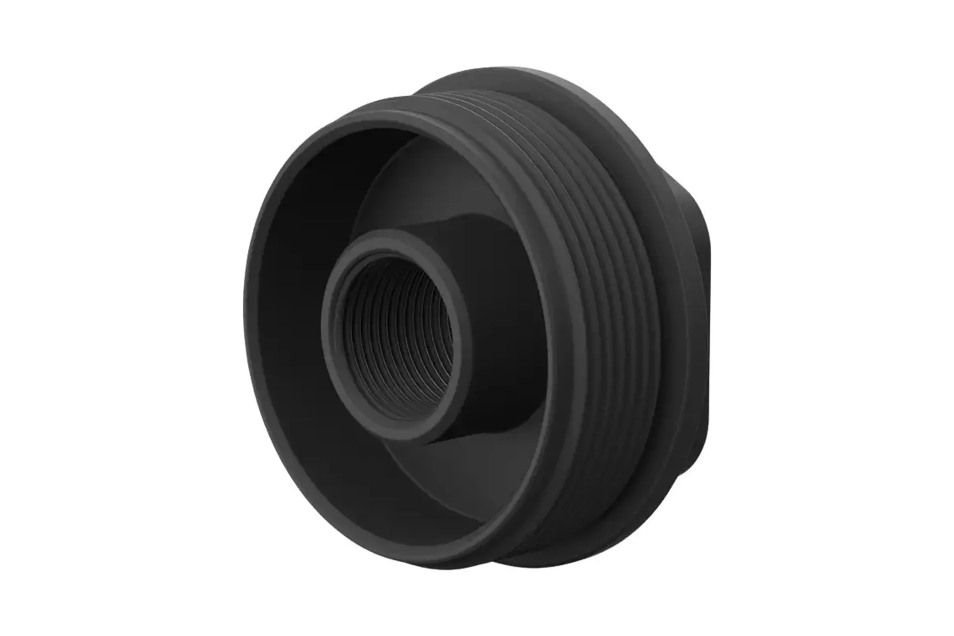 Breek Arms Direct-Thread Low Profile Universal Suppressor Hub Titanium – 5/8×24 – BRK4601ti