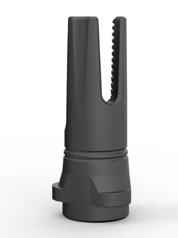 Breek Arms Scorch 3-Prong Flash Hider for Breek-LOK 3QD – 5/8×24 TPI – BRK4316