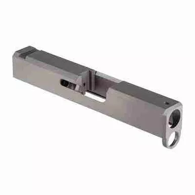 Brownells Iron Sight Raw Blank Slide for Glock 43 Pistols