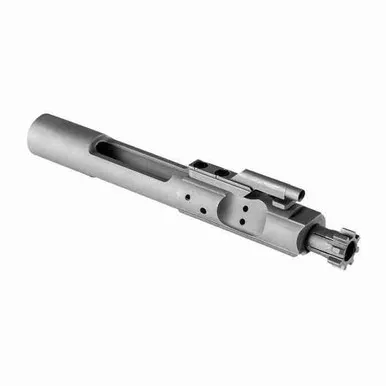 Brownells Retro M16 AR15 Chrome Bolt Carrier Group - No Serrations