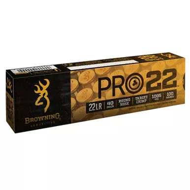 Browning Pro 22 22LR 40gr 100 rounds B194122101