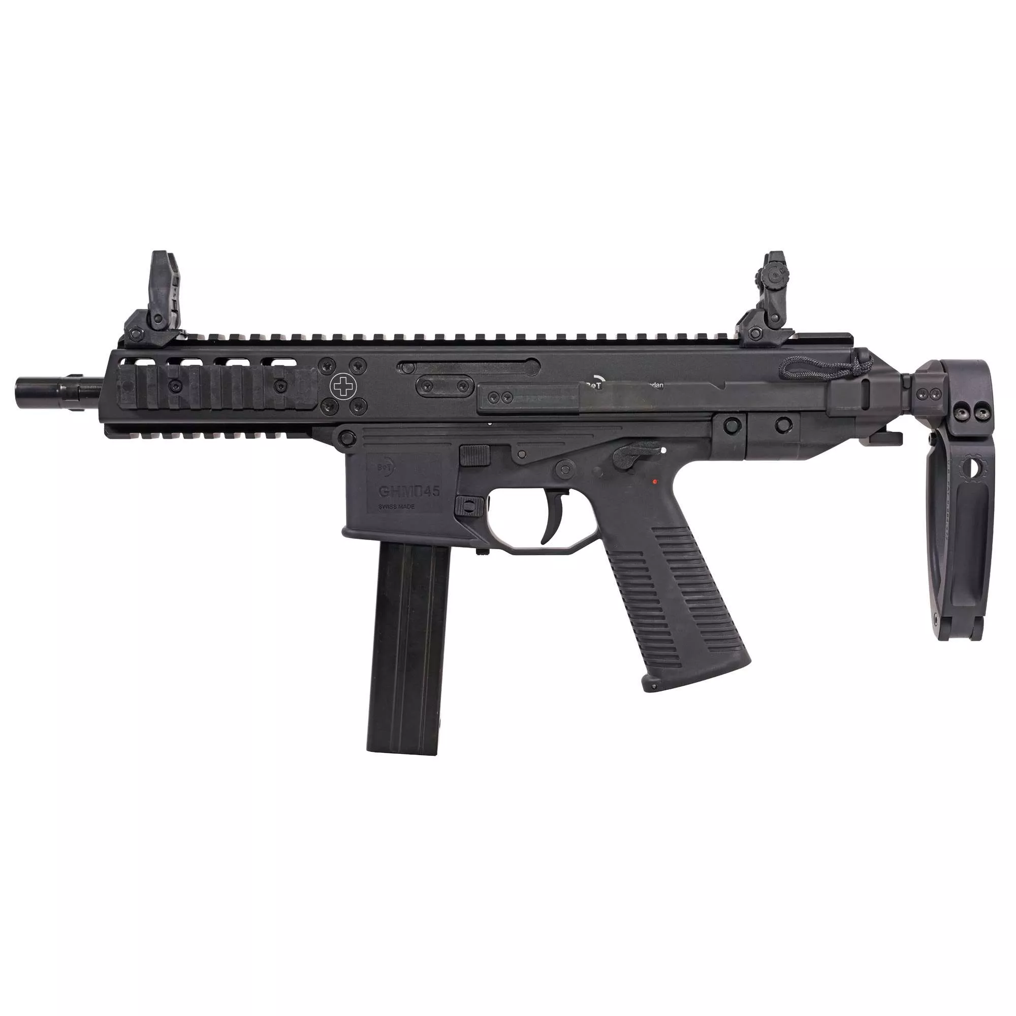 Brugger & Thommet GHM-45 Pistol w/ Tailhook Brace