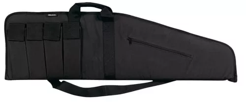 Bulldog BD423 Extreme Tactical25" Black Water-Resistant Nylon, Tricot Lining, 4 External Velcro Magazine Pouches, Soft Padding