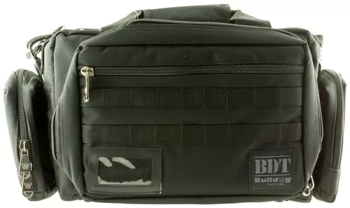 Bulldog BDT930B Tactical MOLLE Range Bag Extra Large 9" H x 22" W x 18" D Black