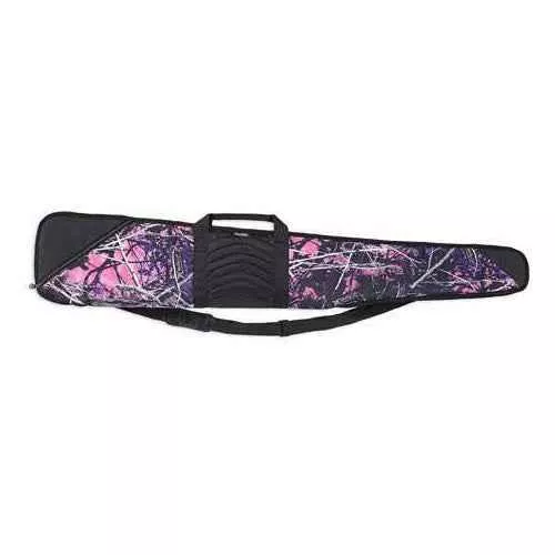 Bulldog Cases Pinnacle Shotgun Muddy Girl Camo w/Black Trim & Leather 52" Md: BD255MDG