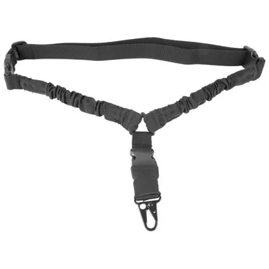 Bulldog Cases Tactical, Single Point Bungee Sling, 1", Black BDT829B