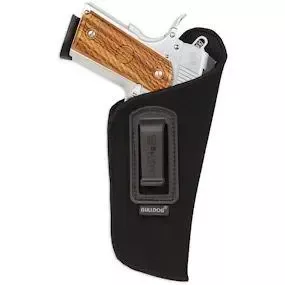 Bulldog Deluxe IWB Holster with Polymer Clip for Compact Autos with 2.5-3.75″ Barrels Glock 26 Black RH