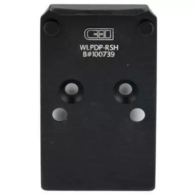 C&H Precision C&H Precision Walther PPQ/PDP 1.0 Mount Plate - Black for RMR, SRO, and Holo Sites