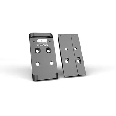 C&H Precision Optic Plate — Holosun 407K / 507K for Glock MOS