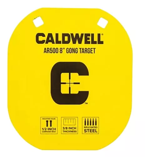 CALDWELL AR500 8″ YELLOW