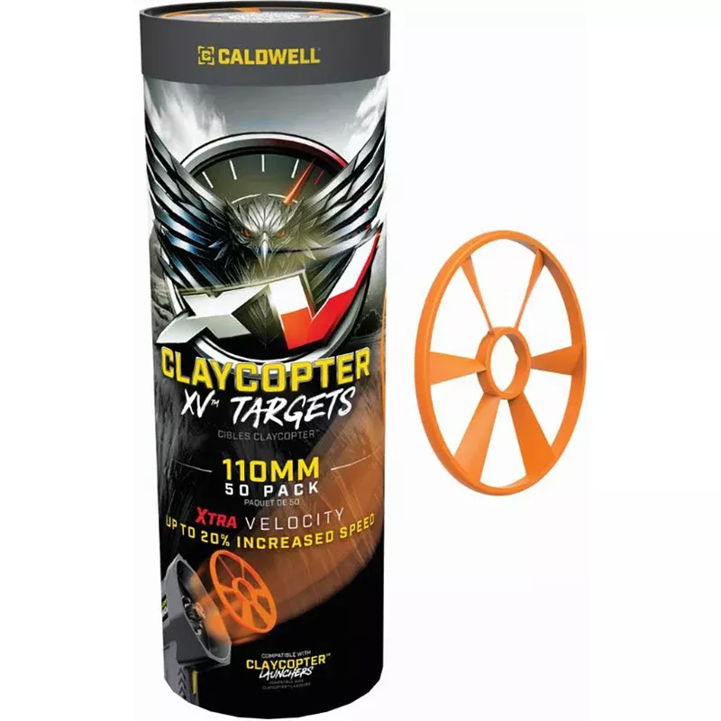 CALDWELL SHOOTING SUPPLIES – ClayCopter XV 110mm Targets 50/Pack Quantity Discount PriceAdd To Favorite