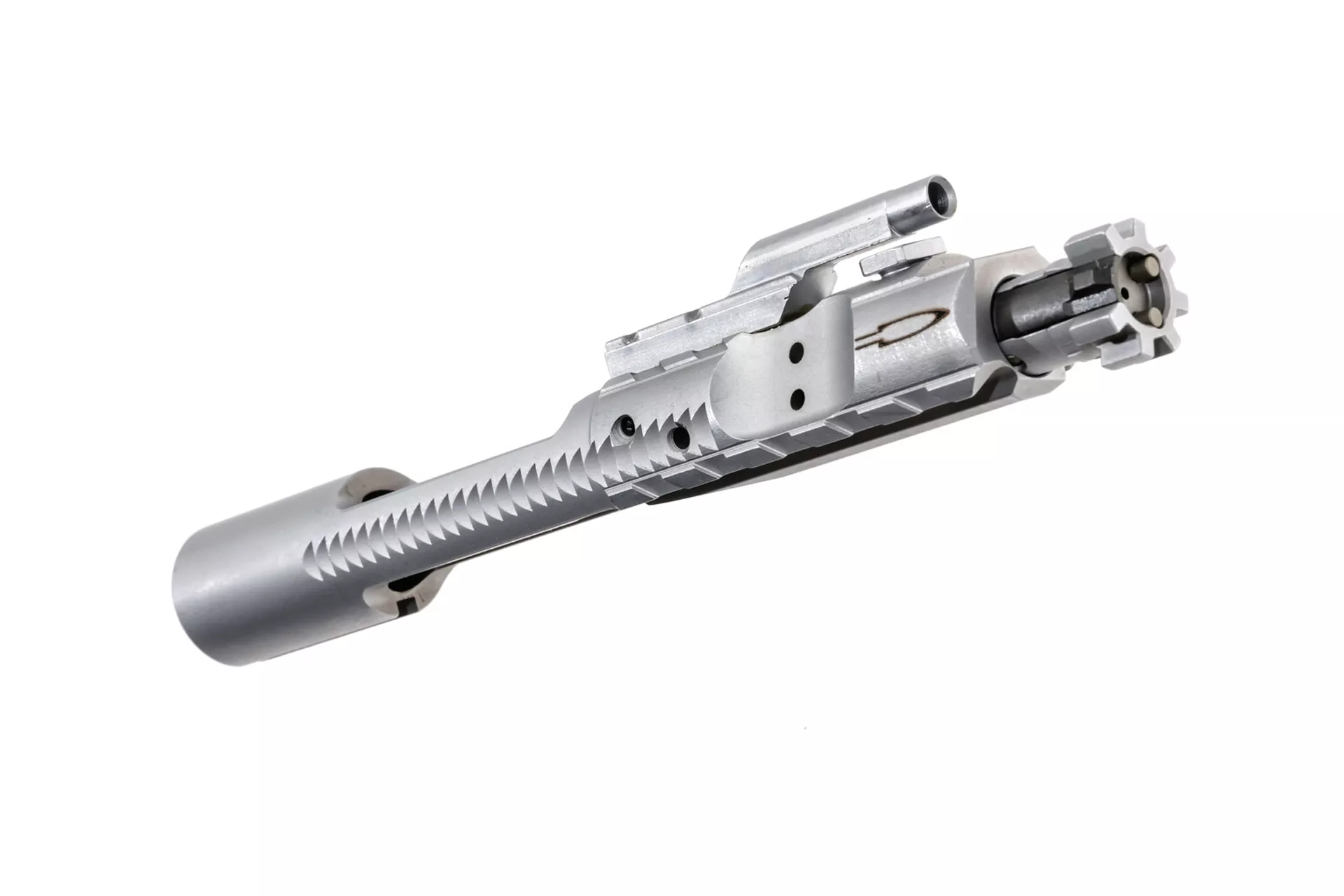 Centurion Arms AR-15 5.56 Chrome BCG, Sand Rail Cut w/ Chrome V2 Bolt – BCG-556-CHR-SR-V2