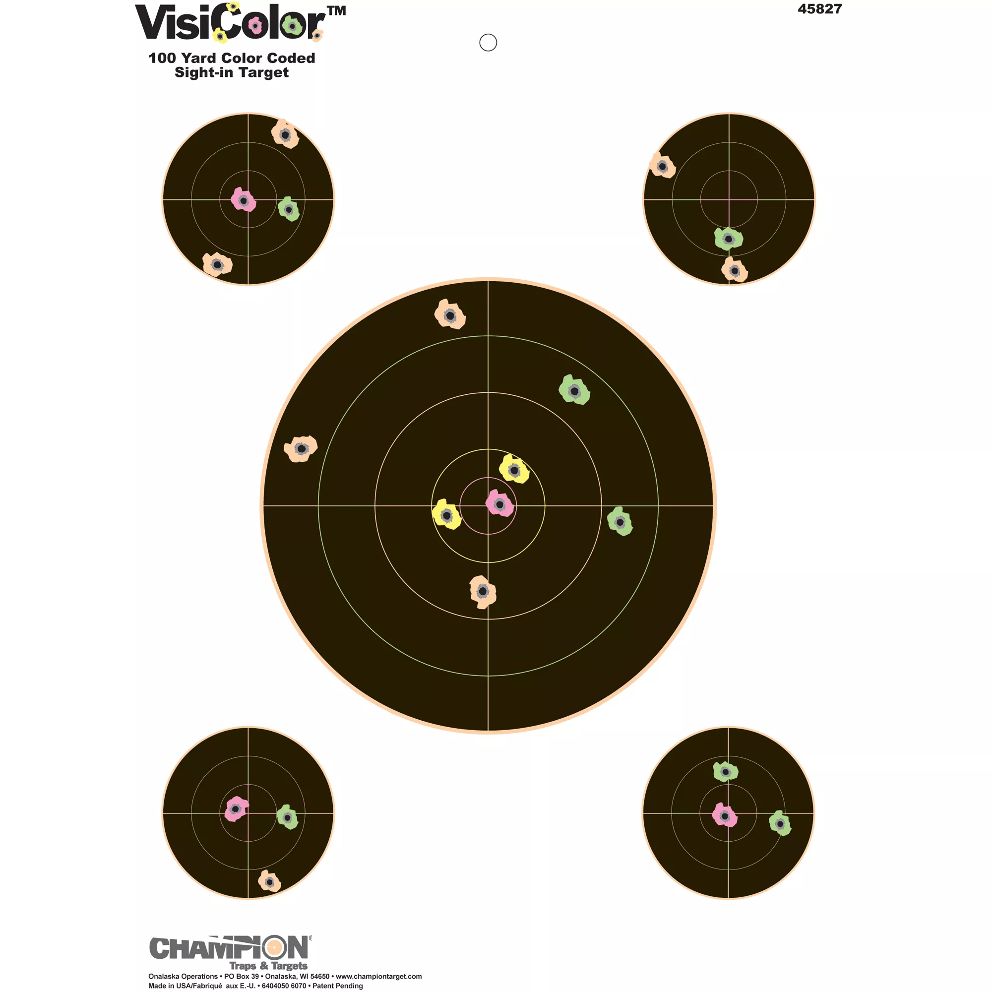 CHAMPION VISICOLOR SIGHTIN 8″ 10PK