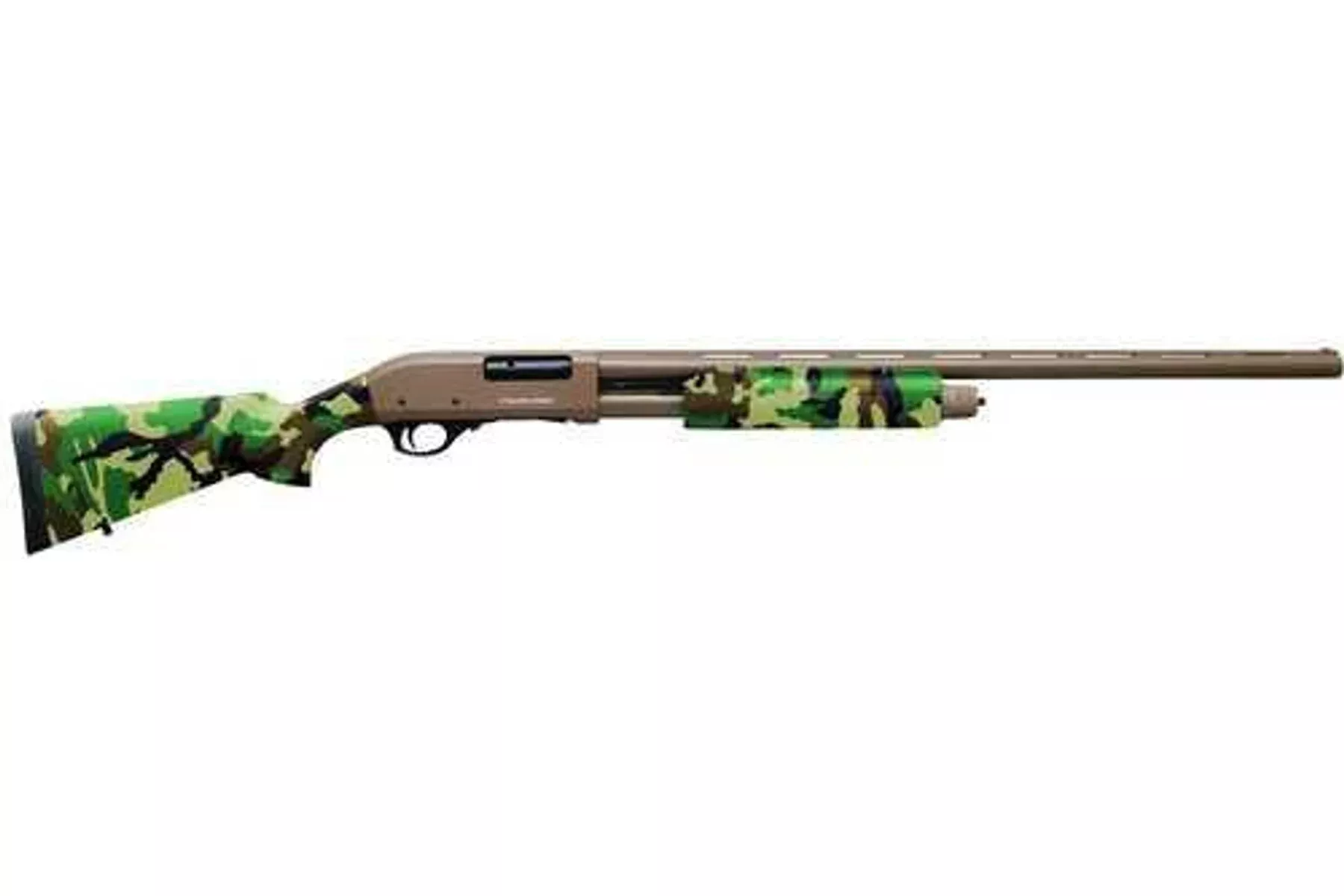 Charles Daly 12 Gauge shotgun 28" Barrel 3" Chamber 4+1 Capacity Woodland Camo synthetic finish