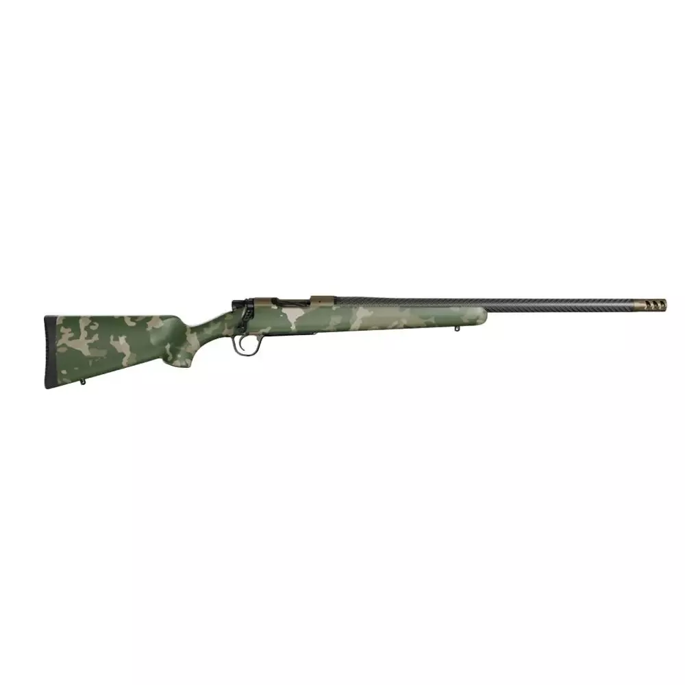 Christensen Arms Ridgeline FFT Rifle 6.5 PRC 3RD Magazine 20″ 5/8X24 Threaded Barrel Burnt Bronze Canyon Phantom