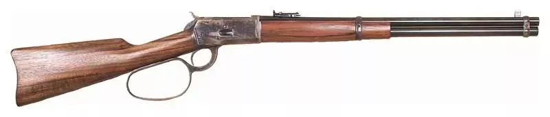 Cimarron 1892 Cogburn Carbine – 45LC 20″ Large Loop Blued Wal