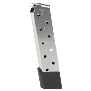 CMC Products Power Magazine, 45ACP 10 Rounds, Fits 1911, Stainless M-PM-45FS10