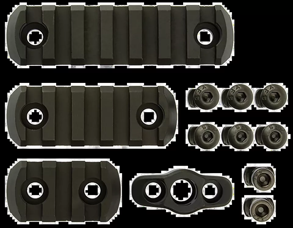 CMC Triggers 81724 M-Lok 4-Piece Accessory Kit Black Anodized