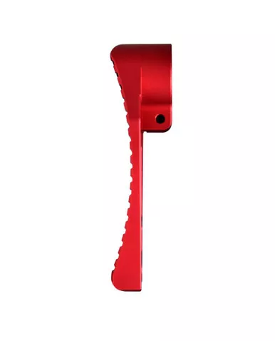 Cobra Style Buttplate For Round 1,25" AR Buffer Tubes Red