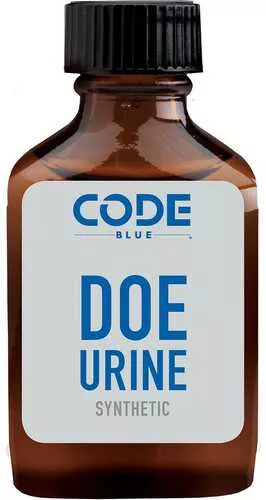 CODE BLUE DEER LURE SYNTHETIC – DOE SCENT 1FL OZ