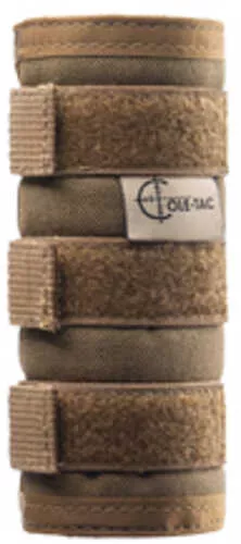 Cole-TAC Metal Python, Suppressor Cover, 7.5", Coyote Brown, Fits 1-2" Suppressors MP202