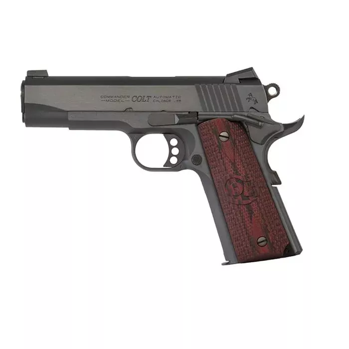 COLT – Combat Commander 45 ACP 4.25″ BBL (1)8RD Mag Blued/Wood Quantity Discount PriceAdd To Favorite