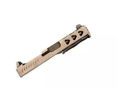 Complete Assembled Matrix Arms Arrow RMR Slide Tall Sights Nitride Barrel for Glock 19 Pistols