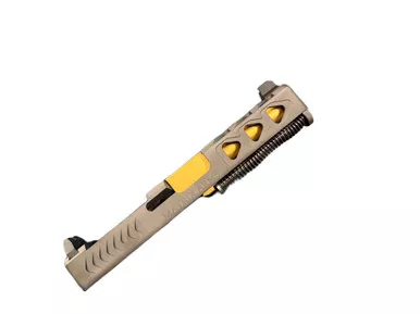 Complete Assembled Matrix Arms RMR Slide Tall Sights TiN Barrel for Glock 19 Pistols