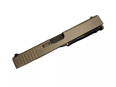 Complete Assembled ODG OEM Look Slide for Glock 22 Standard Sights Nitride Barrel