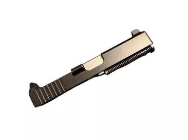 Complete Assembled OEM Look RMR Slide for Glock 19 Gen 3 Tall Sights Polished Barrel