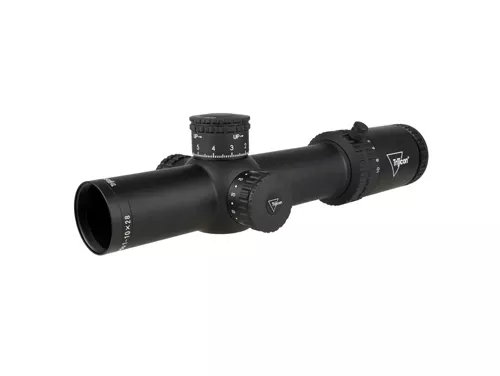 CREDO RIFLESCOPE – MATTE BLACK, 1-10X28MM, ILLUM. FFP SEGMENTED CIRCLE ENHANCED RETICLE