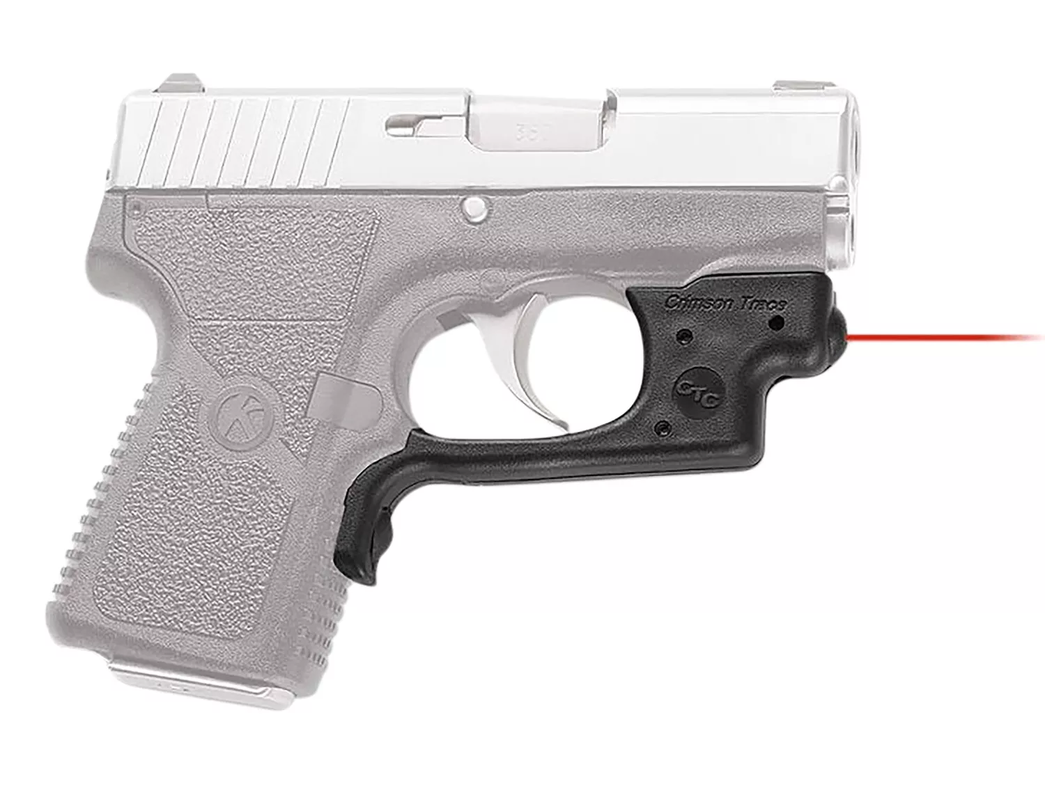 Crimson Trace 0130601 LaserguardFits Kahr Arms P380/CW380, Red Laser Black Polymer